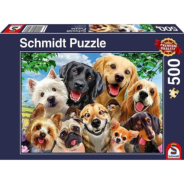 SCHMIDT SPIELE Hunde-Selfie (Puzzle)