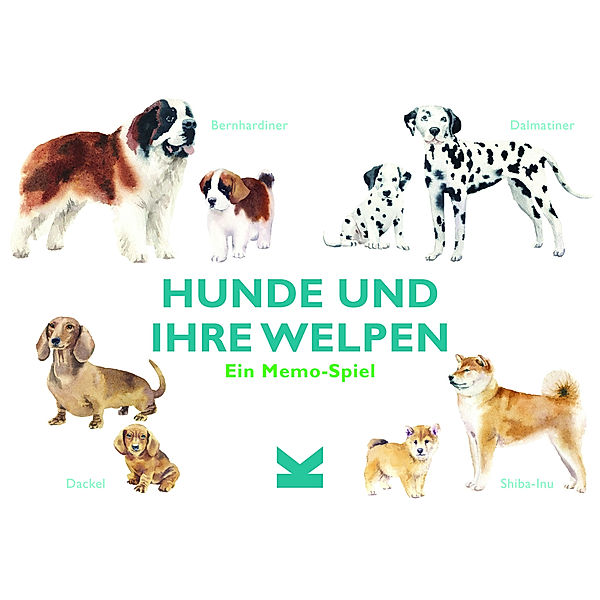 Laurence King Verlag GmbH Hunde und ihre Welpen (Spiel), Battersea Dogs & Cats Home, Emma Aguado