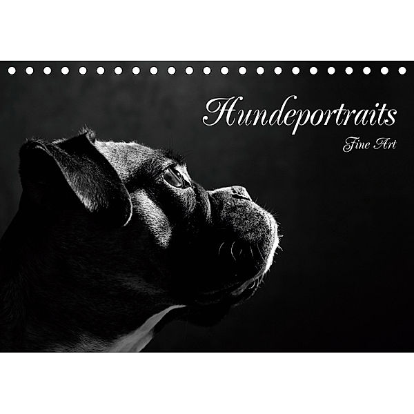 Hundeportraits Fine Art (Tischkalender 2019 DIN A5 quer), Jana Behr