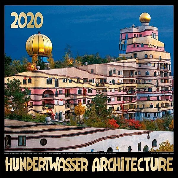 Hundertwasser Architecture 2020 Broschürenkalender, Friedensreich Hundertwasser