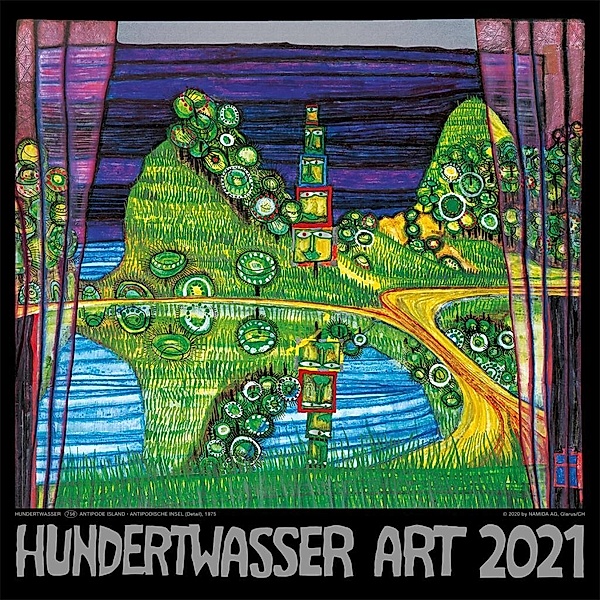 Hundertwasser Broschürenkalender Art 2021