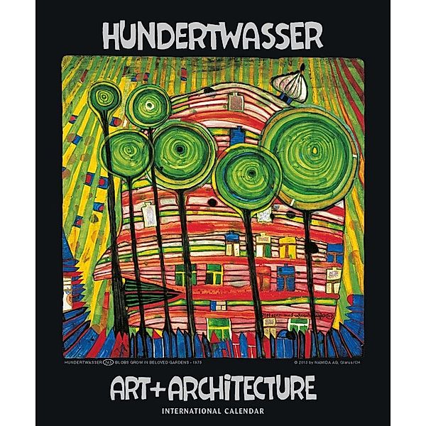 Hundertwasser International Calendar Art + Architecture, Friedensreich Hundertwasser