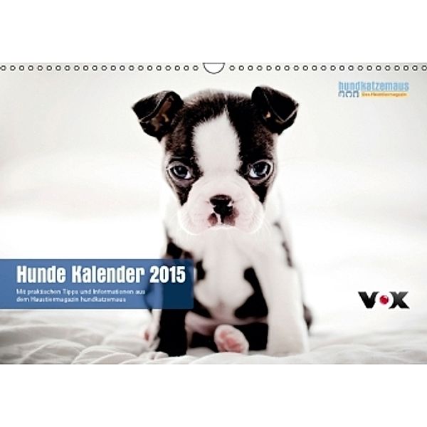 hundkatzemaus Hunde Kalender 2015 (Wandkalender 2015 DIN A3 quer), VOX Television GmbH