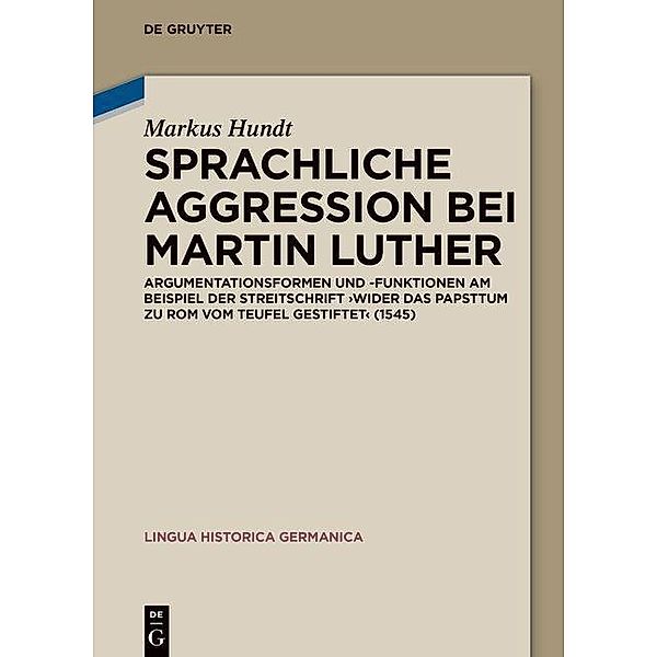 Hundt, M: Sprachliche Aggression bei Martin Luther, Markus Hundt