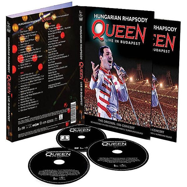 Hungarian Rhapsody: Live In Budapest (CD/Blu-ray), Queen