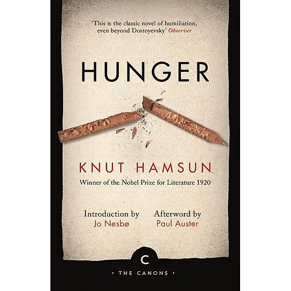 Hunger, English edition, Knut Hamsun