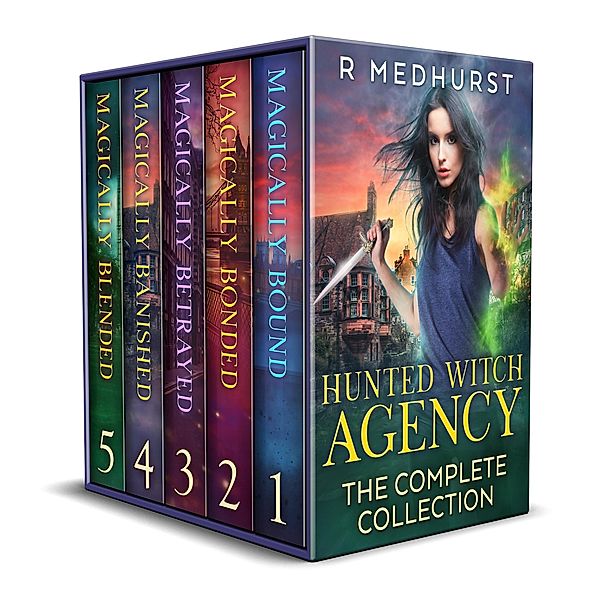 Hunted Witch Agency Complete Collection, Rachel Medhurst