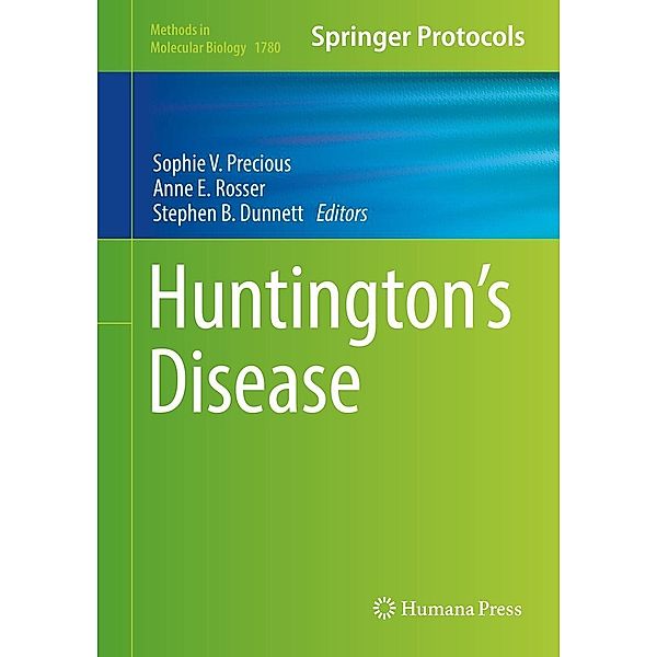 Huntington's Disease / Methods in Molecular Biology Bd.1780