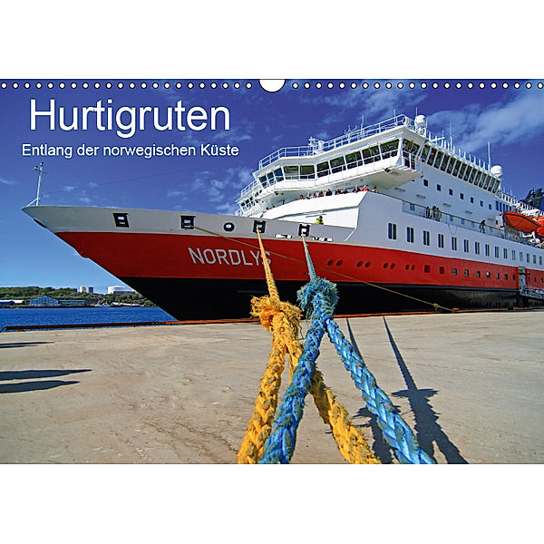 Hurtigruten - Entlang der norwegischen Küste (Wandkalender 2019 DIN A3 quer), Matthias Hanke