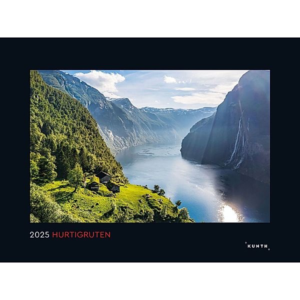 Hurtigruten - KUNTH Wandkalender 2025