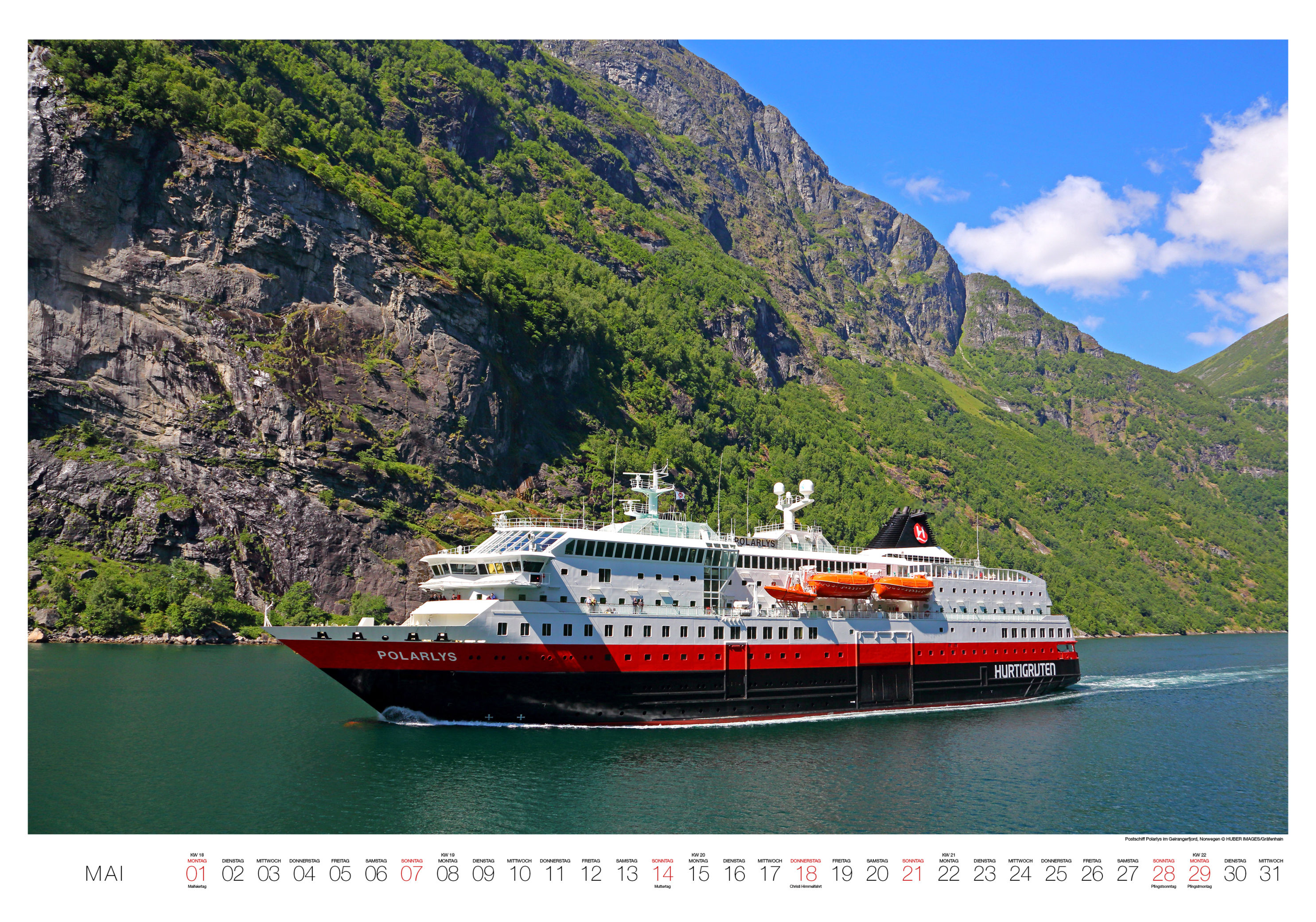 Hurtigruten Premiumkalender 2023 - Kalender bei Weltbild.at