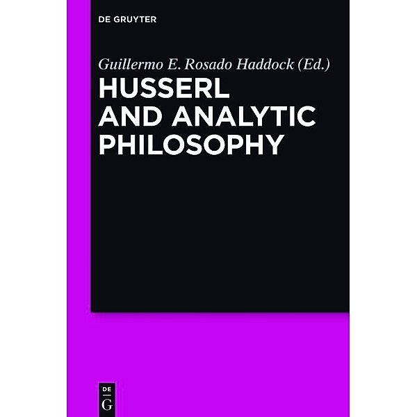 Husserl and Analytic Philosophy