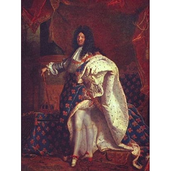 Hyacinthe Rigaud - Porträt des französischen Königs Ludwig XIV. - 1.000 Teile (Puzzle)