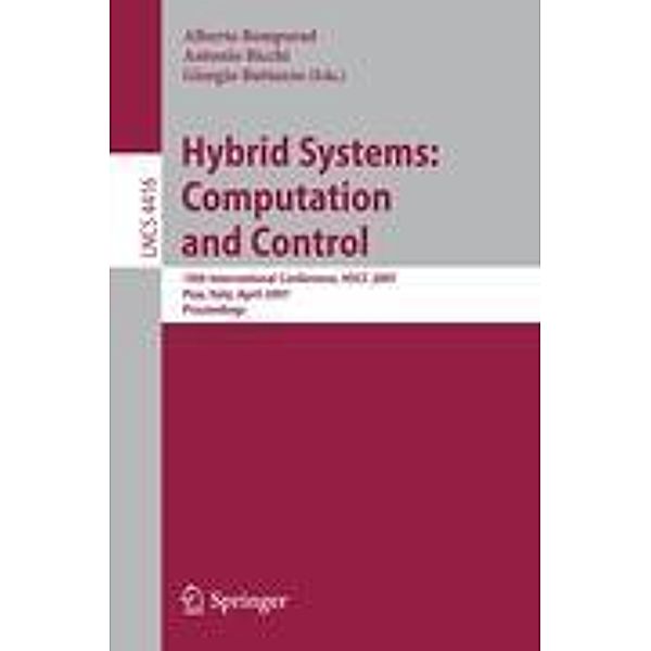 Hybrid Systems: Computation and Control