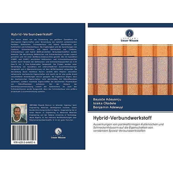 Hybrid-Verbundwerkstoff, Bayode Adeyanju, Isiaka Oladele, Benjamin Adewuyi