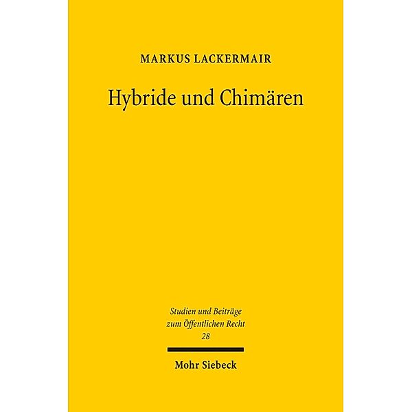 Hybride und Chimären, Markus Lackermair