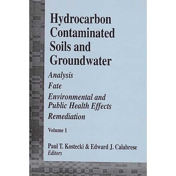 Hydrocarbon Contaminated Soils and Groundwater