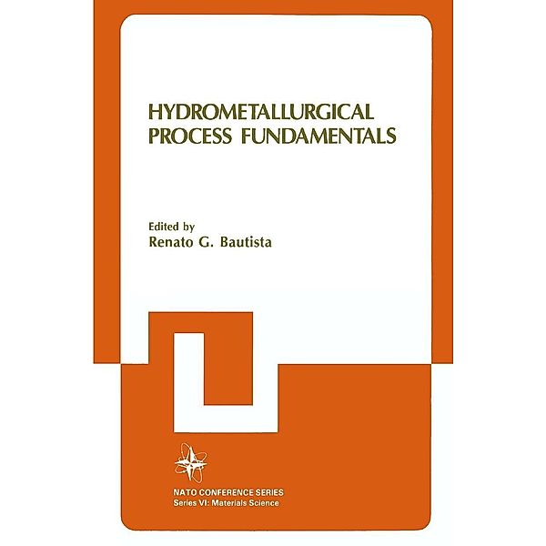 Hydrometallurgical Process Fundamentals / Nato Conference Series Bd.10, Renato G. Bautista