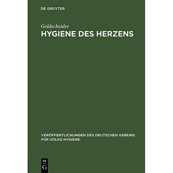 Hygiene des Herzens / Jahrbuch des Dokumentationsarchivs des österreichischen Widerstandes, Goldscheider