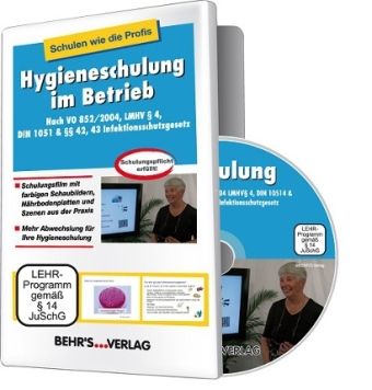 Image of Hygieneschulung im Betrieb, DVD