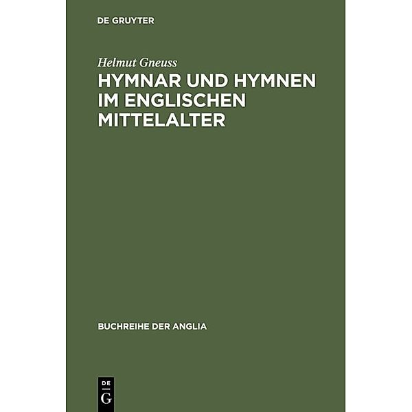 Hymnar und Hymnen im englischen Mittelalter, Helmut Gneuss