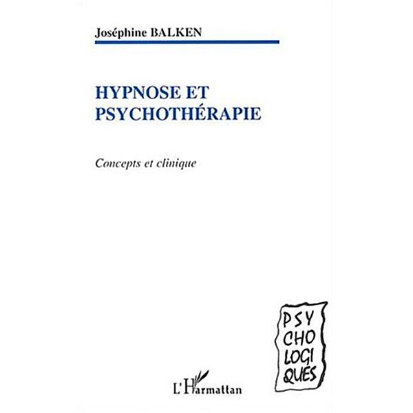 Hypnose et psychotherapie / Hors-collection, Balken Josephine