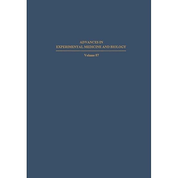 Hypothalamic Peptide Hormones and Pituitary Regulation / Advances in Experimental Medicine and Biology Bd.87
