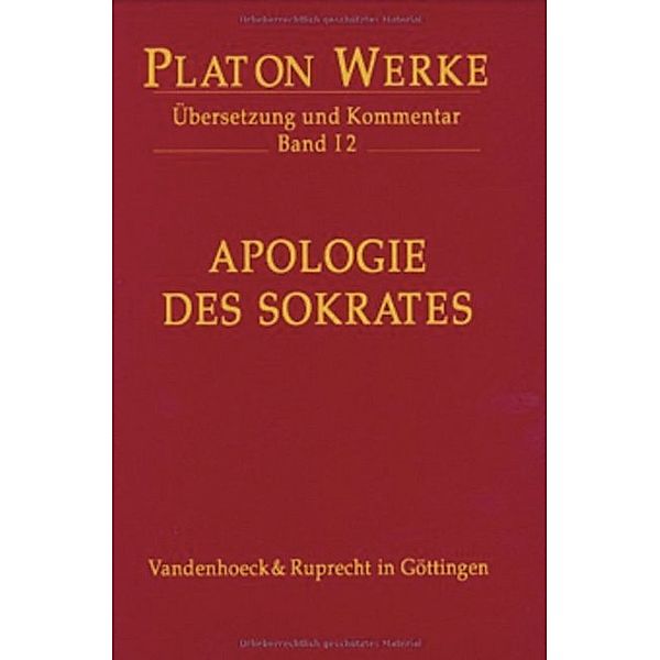 I 2 Apologie des Sokrates, Platon