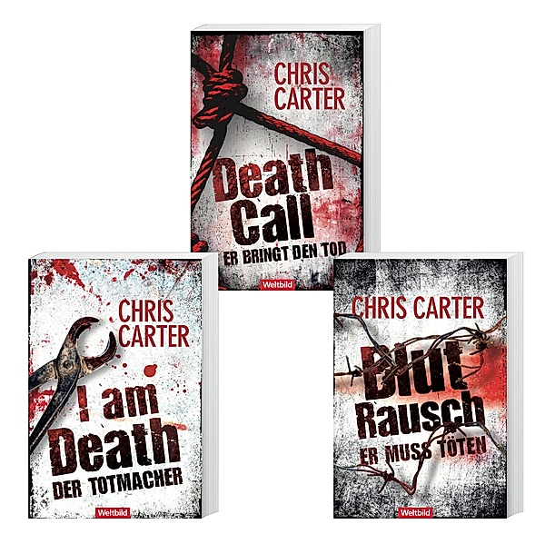 I Am Death - Der Totmacher/ Death Call - Er bringt den Tod/ Blutrausch - Er muss töten / Detective Robert Hunter Bd. 7-9, Chris Carter