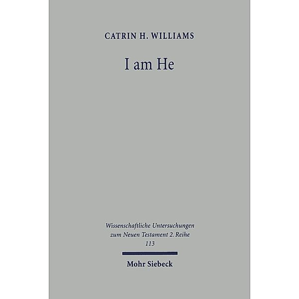 'I am He', Catrin H. Williams