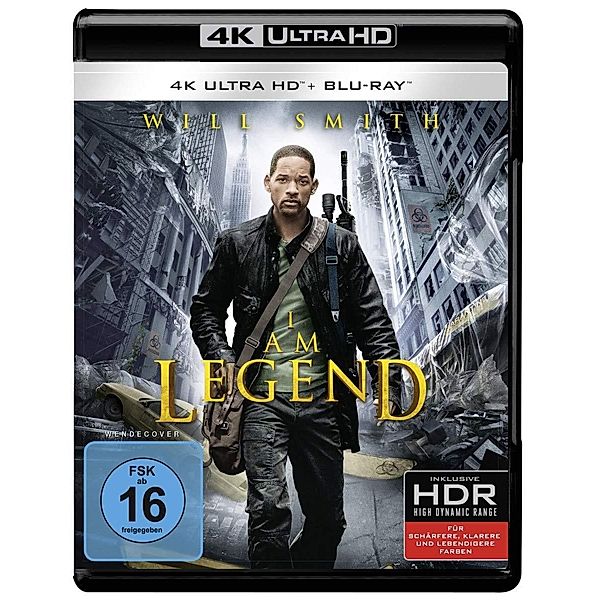 I Am Legend (4K Ultra HD), Alice Braga Dash Mihok Will Smith