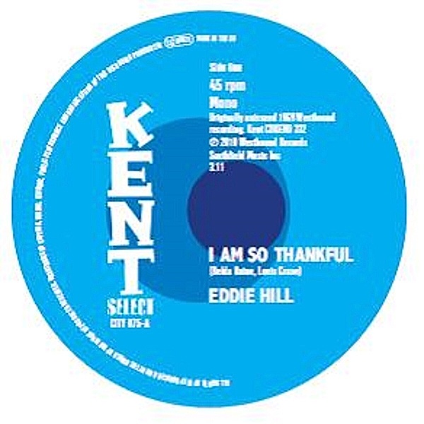 I Am So Thankful (7inch Single), Eddie Hill