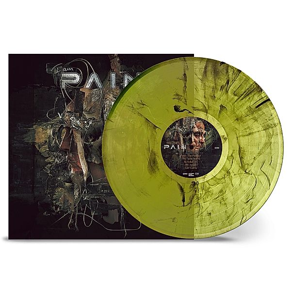 I Am (Yellow Green Transparent / Black Marbled) (Vinyl), Pain