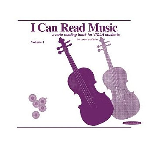 I Can Read Music, Viola, Joanne Martin