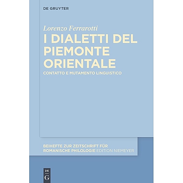 I dialetti del Piemonte orientale, Lorenzo Ferrarotti