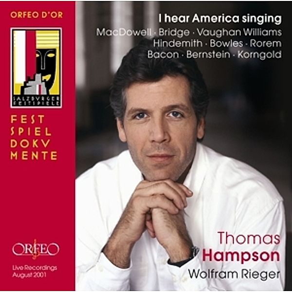 I Hear America Singing, Hampson, Rieger, Martineau