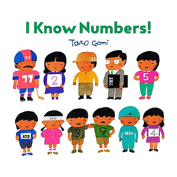 I Know Numbers!, Taro Gomi