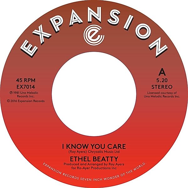 I Know You Care/It'S Your Love, Ethel Beatty