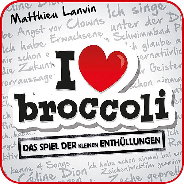Cocktailgames, Asmodee I love Broccoli (Spiel), Matthieu Lanvin