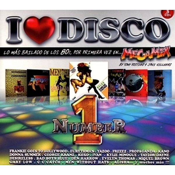 I Love Disco Mega Mix, Diverse Interpreten