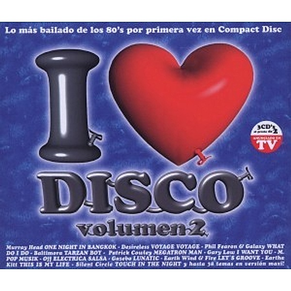 I Love Disco Vol.2, Diverse Interpreten