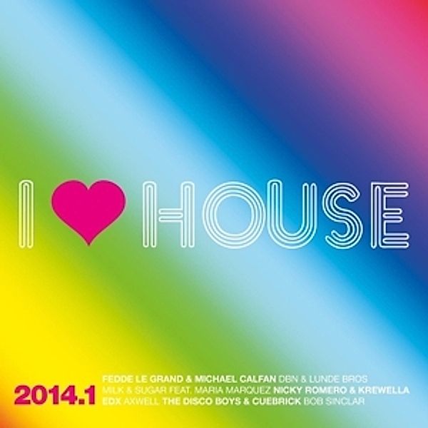 I Love House 2014.1, Diverse Interpreten