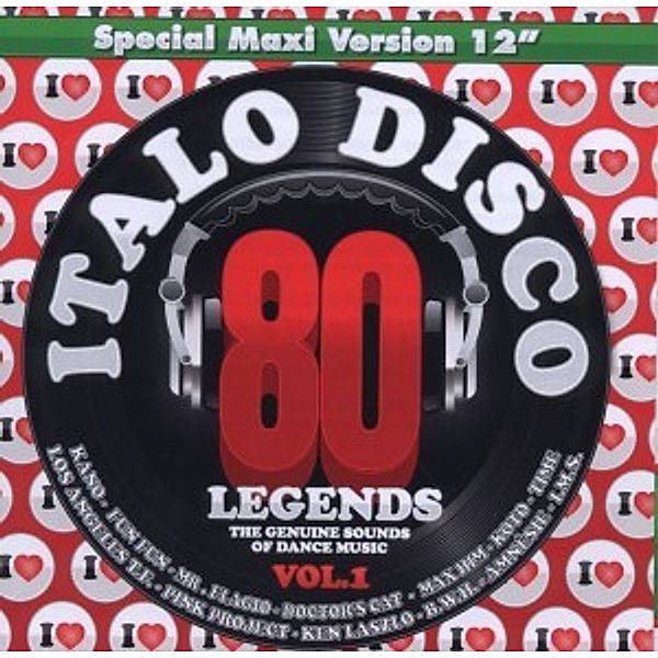 I Love Italo Disco Legends Vol.1, Diverse Interpreten