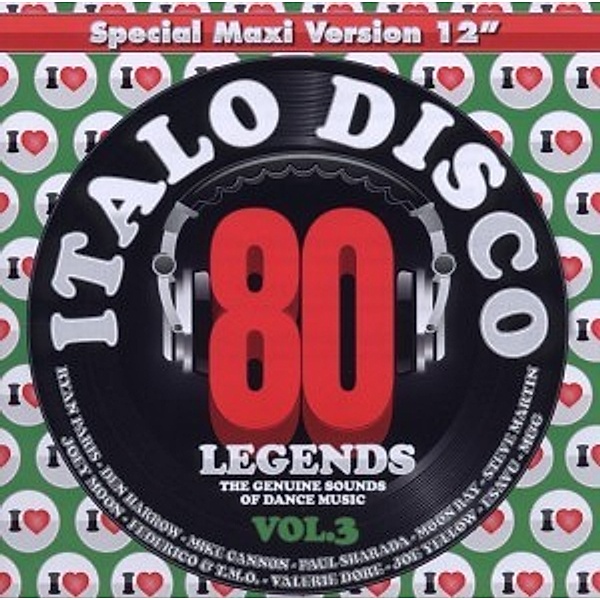 I Love Italo Disco Legends Vol.3, Diverse Interpreten