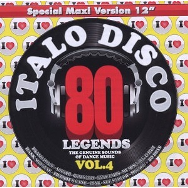 I Love Italo Disco Legends Vol.4, Diverse Interpreten