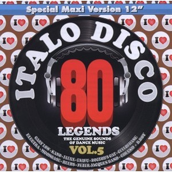 I Love Italo Disco Legends Vol.5, Diverse Interpreten