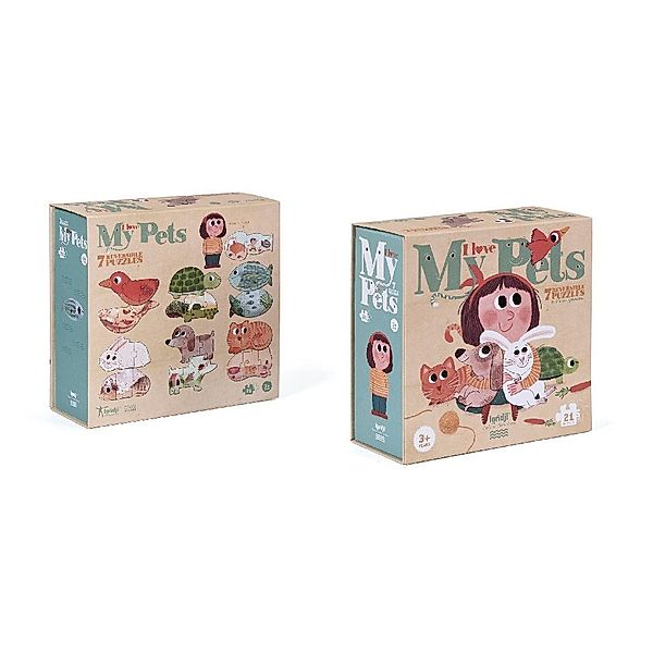 Londji I love my pets puzzle (Kinderpuzzle)