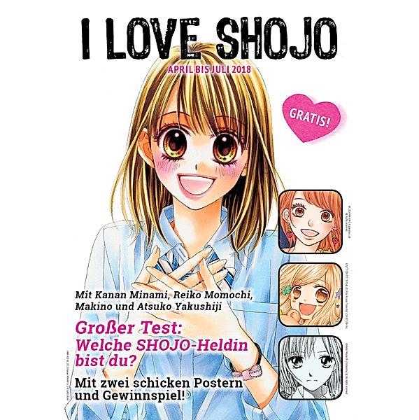 I love Shojo Magazin #13 / I LOVE SHOJO Magazin Bd.13, Kanan Minami, Reiko Momochi, Makino Yakushiji, Atsuko Yakushiji