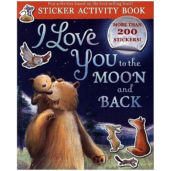 I Love You to the Moon and Back Sticker Activity, Amelia Hepworth