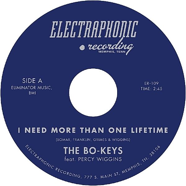 I Need More Than One Lifetime, Bo-Keys & Percy Wiggins